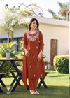 Trisha By Karissa Cotton Embroidery Kurti With Bottom Dupatta Exporters In India
